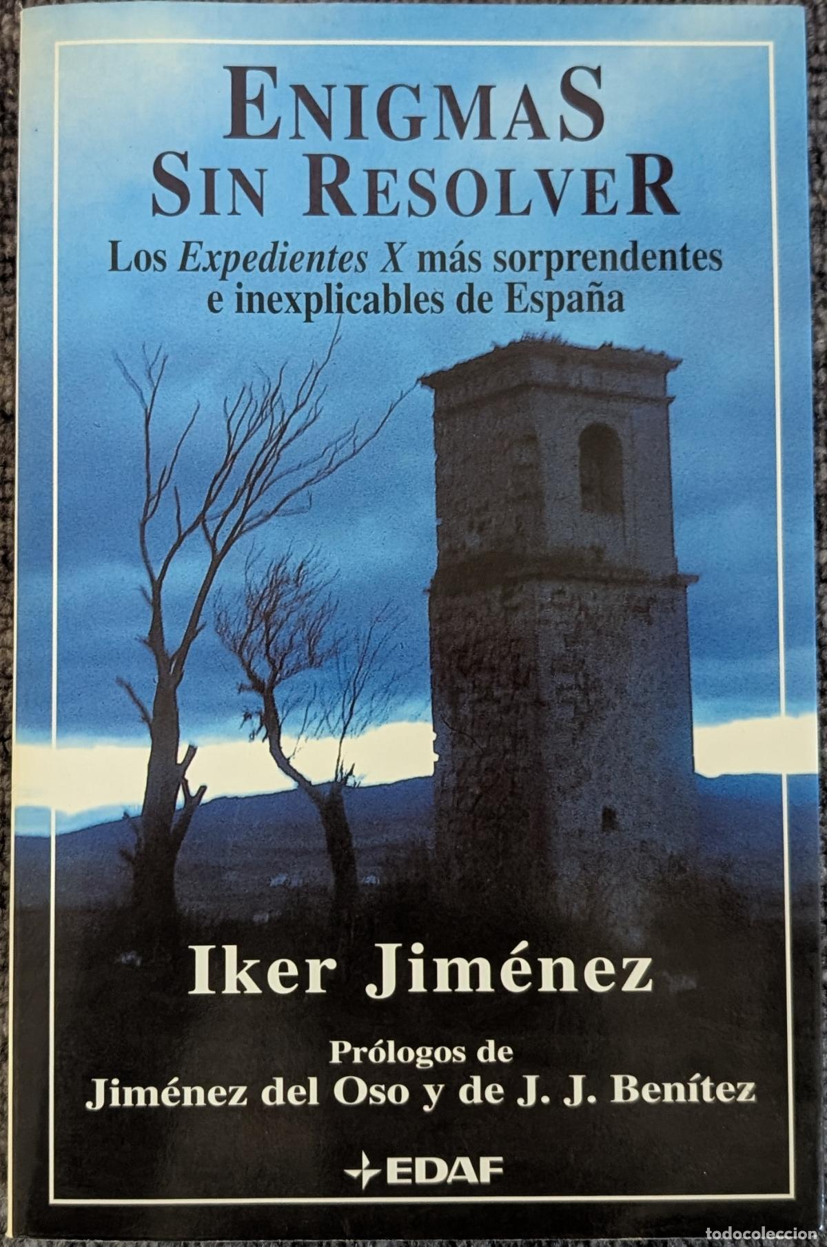 Libros de segunda mano: Enigmas sin Resolver - Iker Jim&eacute;nez - EDAF - 1&ordf; Edicion (1999) - Foto 1