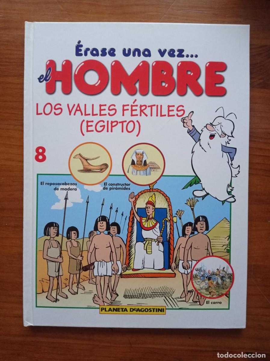 Second hand books: &Eacute;rase una vez... el Hombre n&ordm; 8 - Los valles f&eacute;rtiles. Egipto - Planeta DeAgostini, 1997