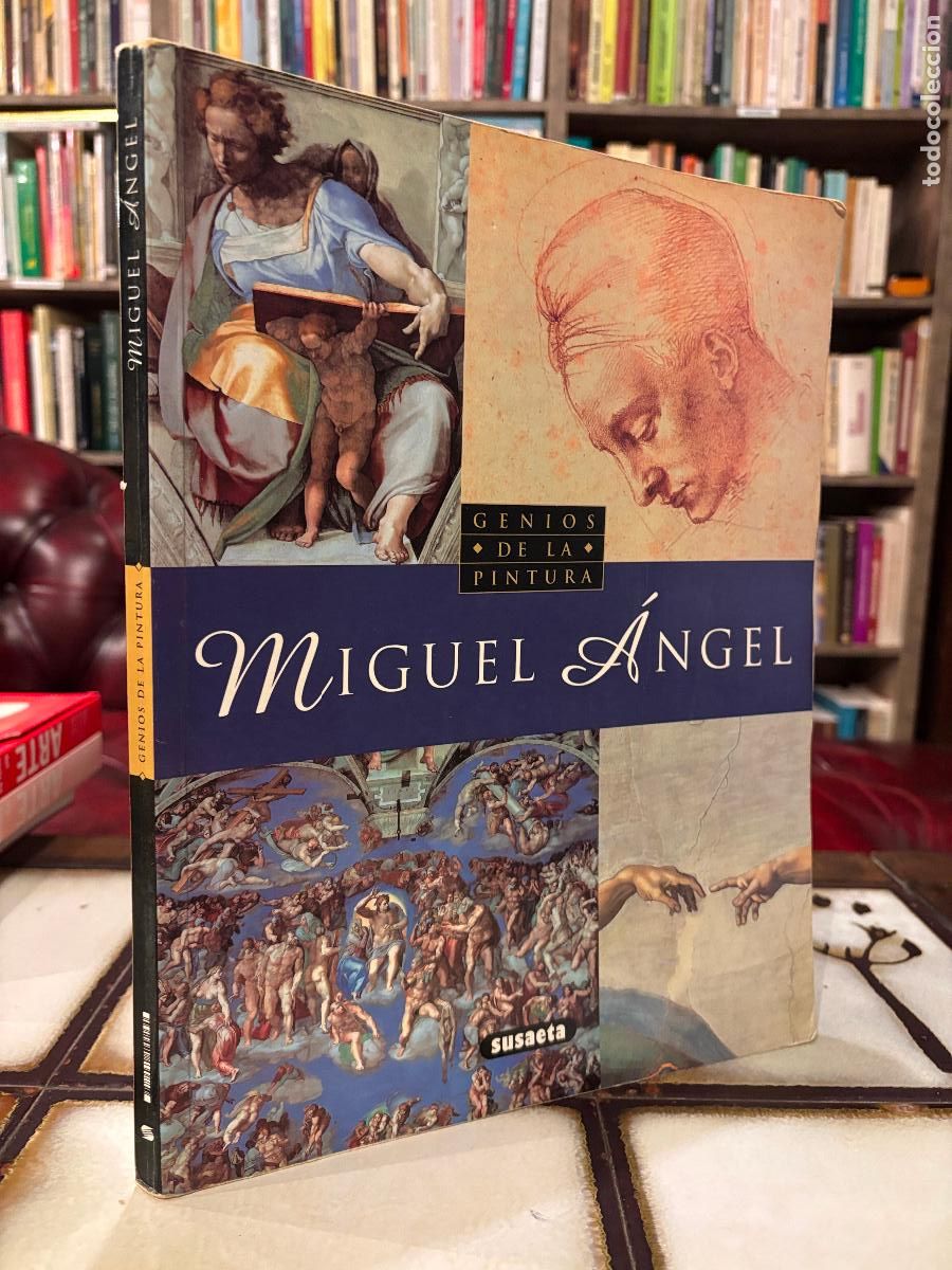 Libros de segunda mano: Miguel Angel. Genios de la pintura. Susaeta. PEDIDO M&Iacute;NIMO 5&euro;
