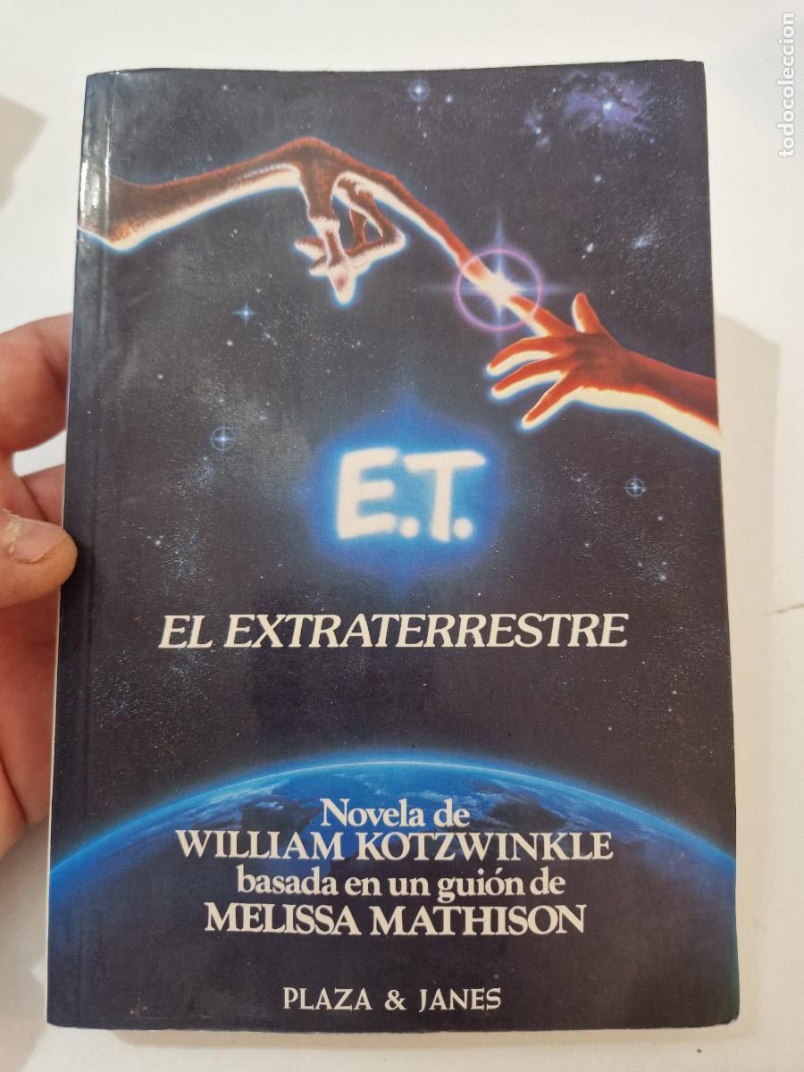 Libros de segunda mano: antiguo libro pelicula ET E.T el extratrerrestre plaza janes 1982 mca