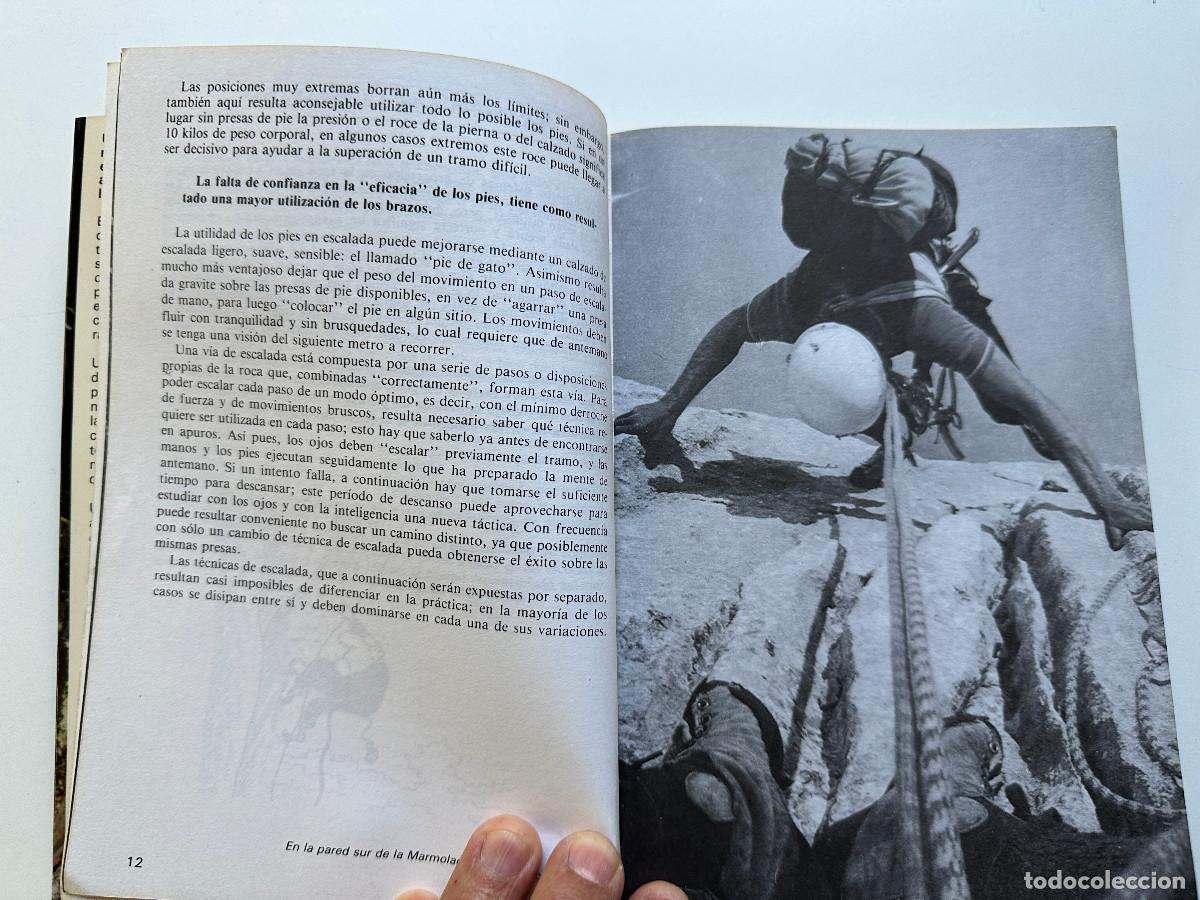 Libros de segunda mano: LIBRO DE ESCALADA ESCALADA LIBRE S. GSCHWENDTNER - Foto 5