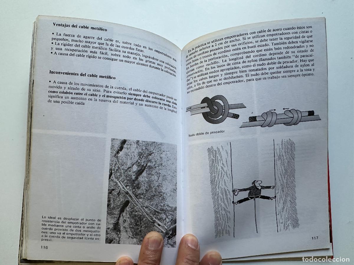 Libros de segunda mano: LIBRO DE ESCALADA ESCALADA LIBRE S. GSCHWENDTNER - Foto 8