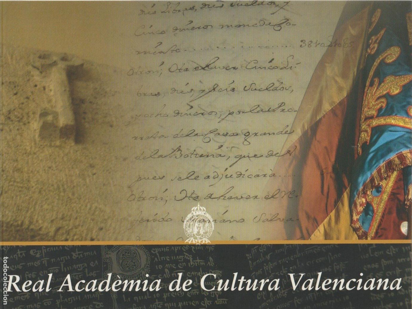 Libros de segunda mano: Real Acad&egrave;mia de Cultura Valenciana