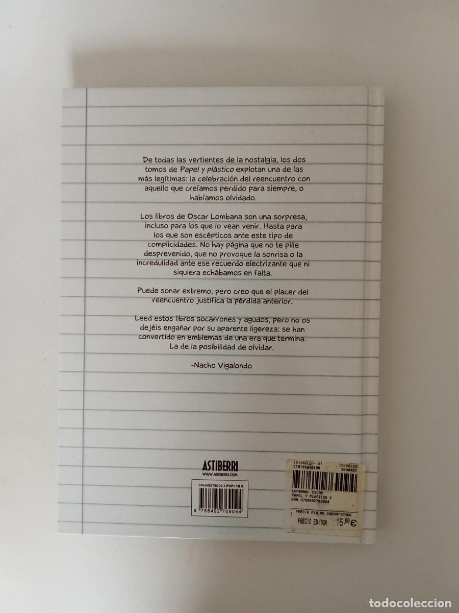 Libros de segunda mano: &Oacute;scar Lombana. Papel y pl&aacute;stico 2 - Foto 5