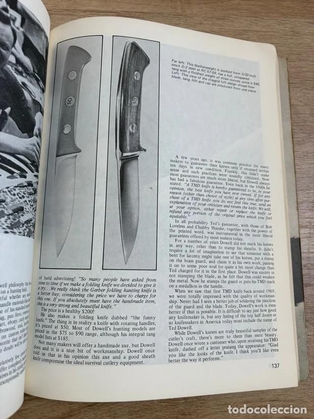 Libros de segunda mano: Lote libros de armas y cuchillos de caza en ingl&eacute;s - Foto 4