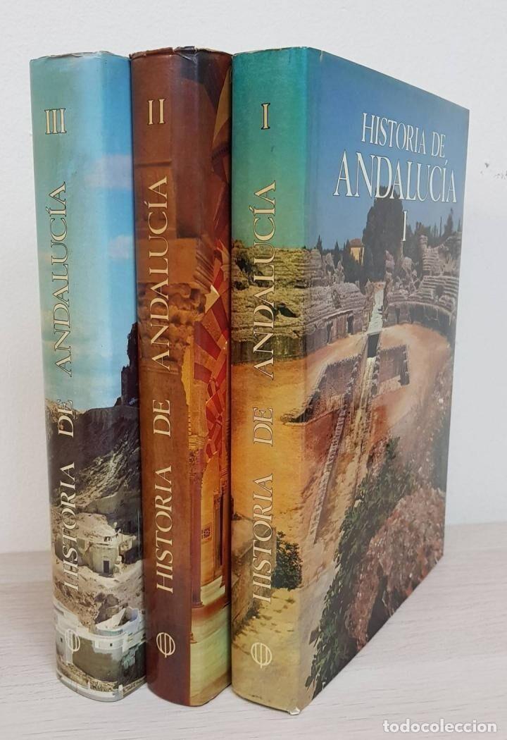 Second hand books: Historia de Andaluc&iacute;a Vols. 1-3 - Sin especificar - CUPSA / PLANETA - 1980