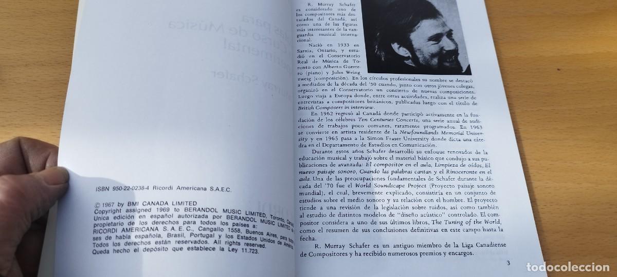 Libros de segunda mano: LIMPIEZA DE OIDOS / MURRAY SCHAFER KARA05 RICORDI - Foto 10