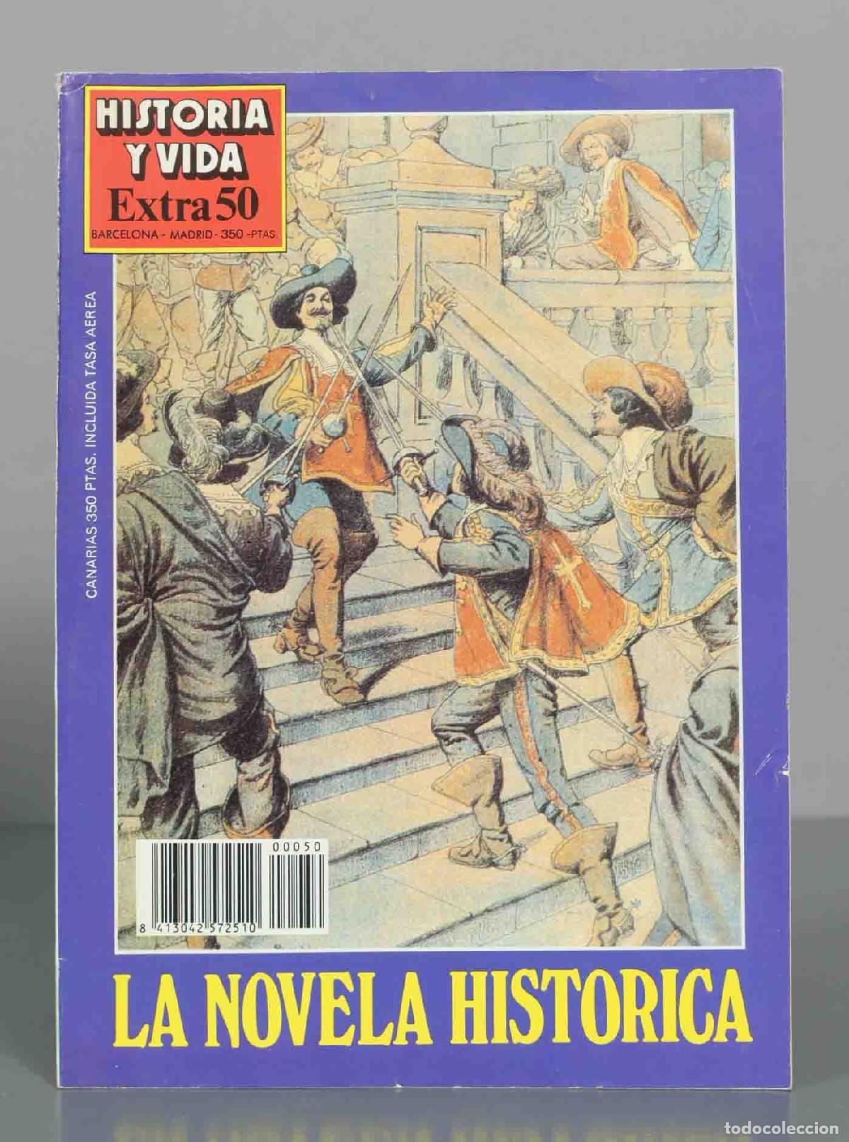 Libros de segunda mano: Historia y Vida Extra - La novela hist&oacute;rica