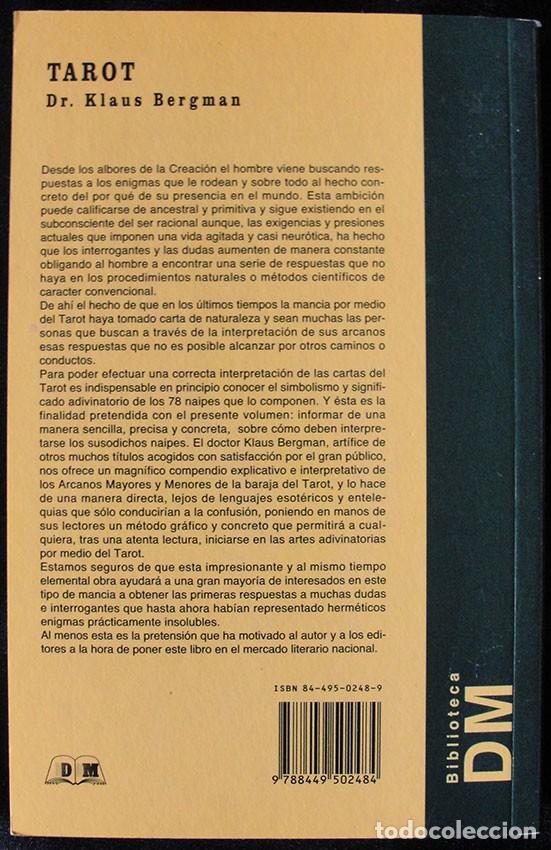 Libros de segunda mano: TAROT DEL DR. KLAUS BERGMAN - EL PODER DEL TAROT, APRENDA A UTILIZARLO - - Foto 4