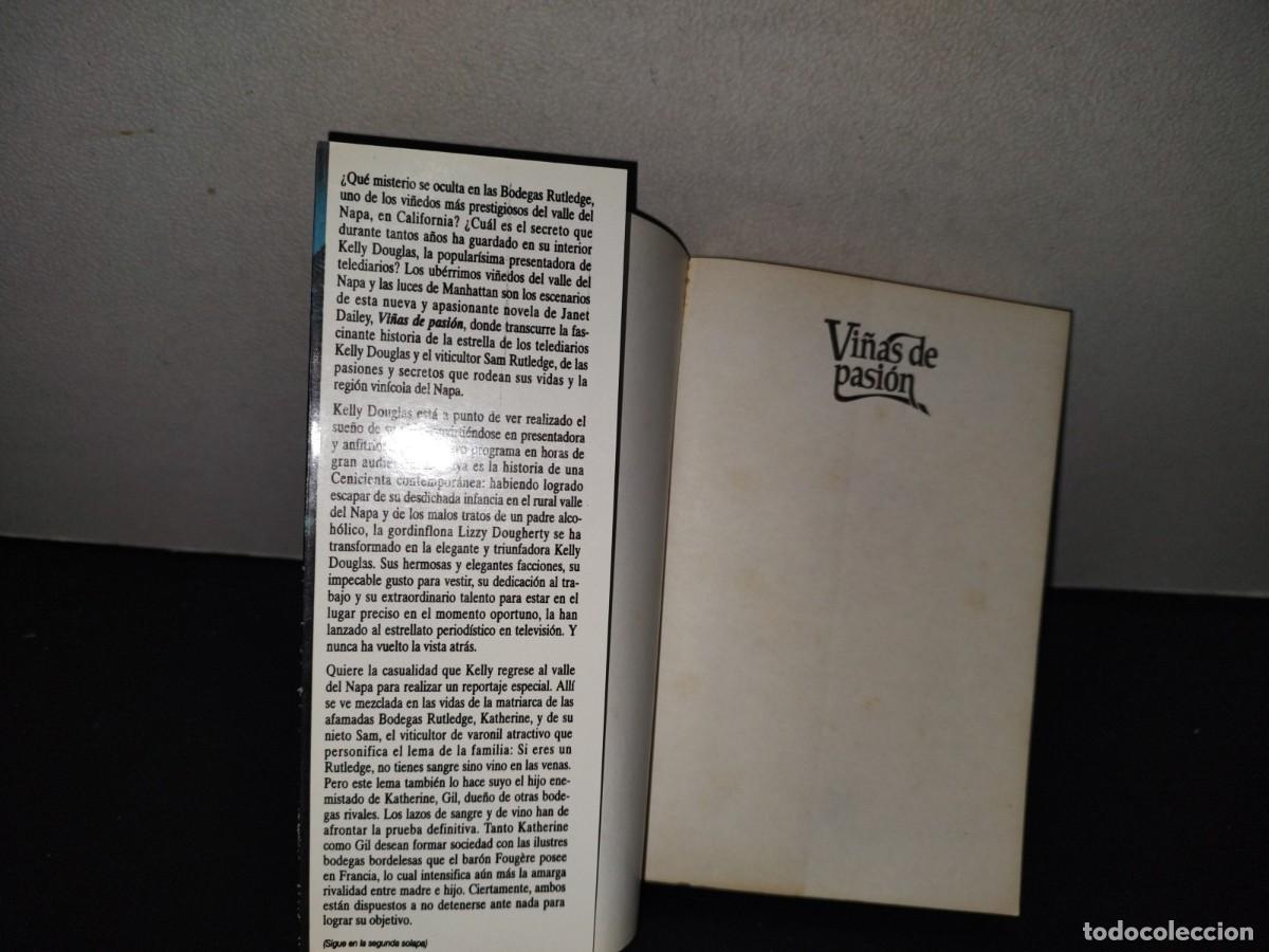 Libros de segunda mano: 215- VI&Ntilde;AS DE PASI&Oacute;N - JANET DAILEY - EDICIONES ROCA, 1993 - Foto 5