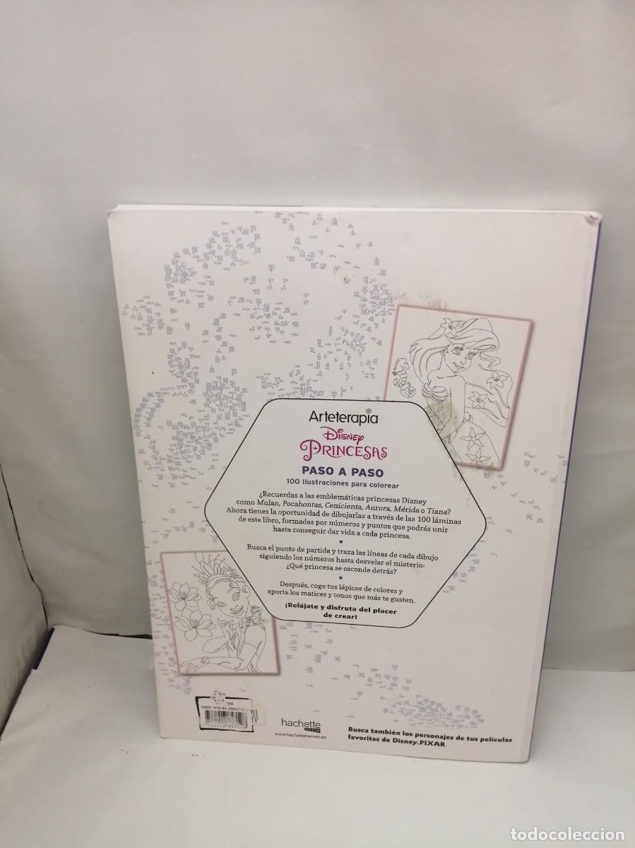 Libros de segunda mano: Arteterapia: Princesas Disney Paso a Paso - Foto 2