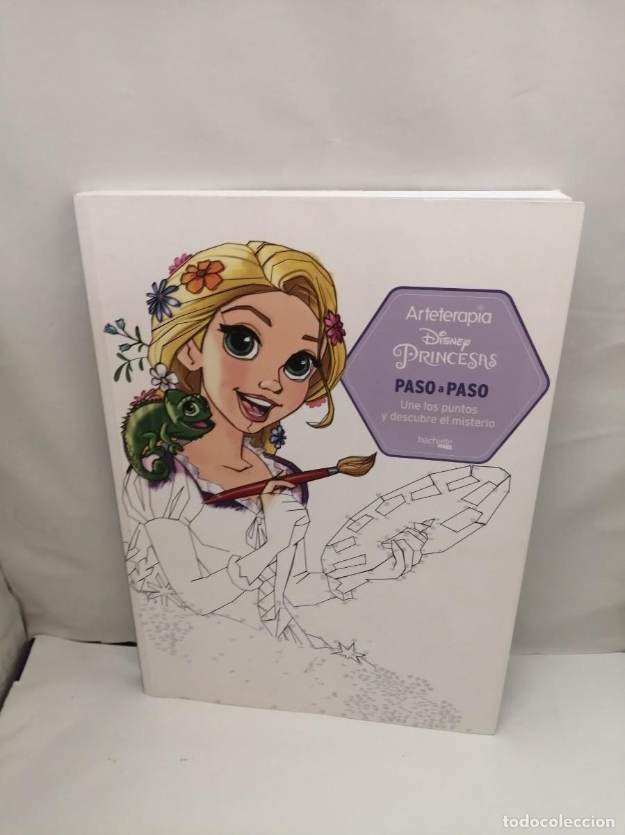 Libros de segunda mano: Arteterapia: Princesas Disney Paso a Paso - Foto 1
