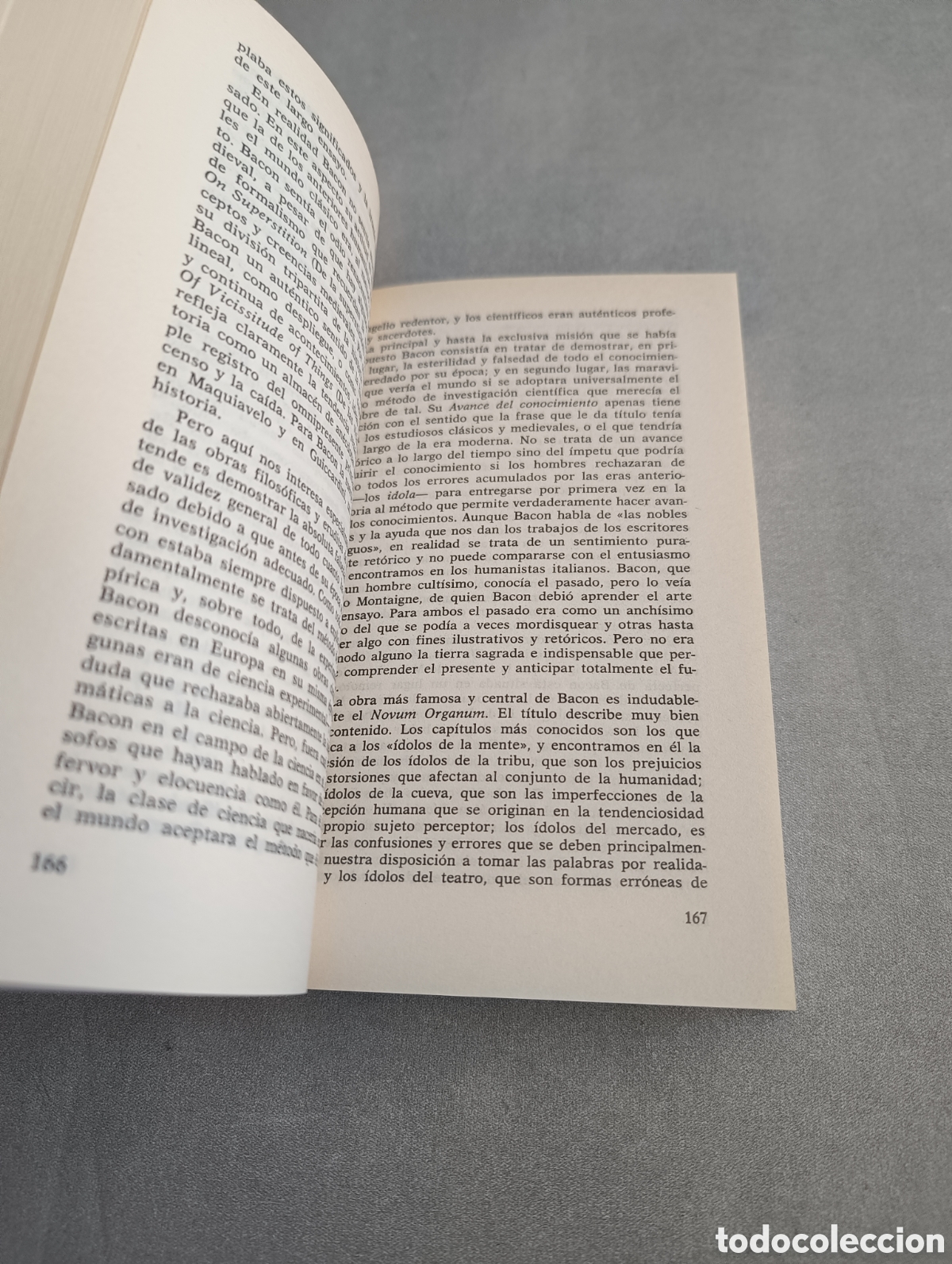 Libros de segunda mano: HISTORIA DE LA IDEA DE PROGRESO - ROBERT NISBET - Foto 6