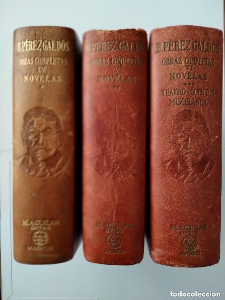 Libros de segunda mano: Eternas n017 al 019, Novelas Completas, Gald&oacute;s, Primera Edici&oacute;n, Aguilar