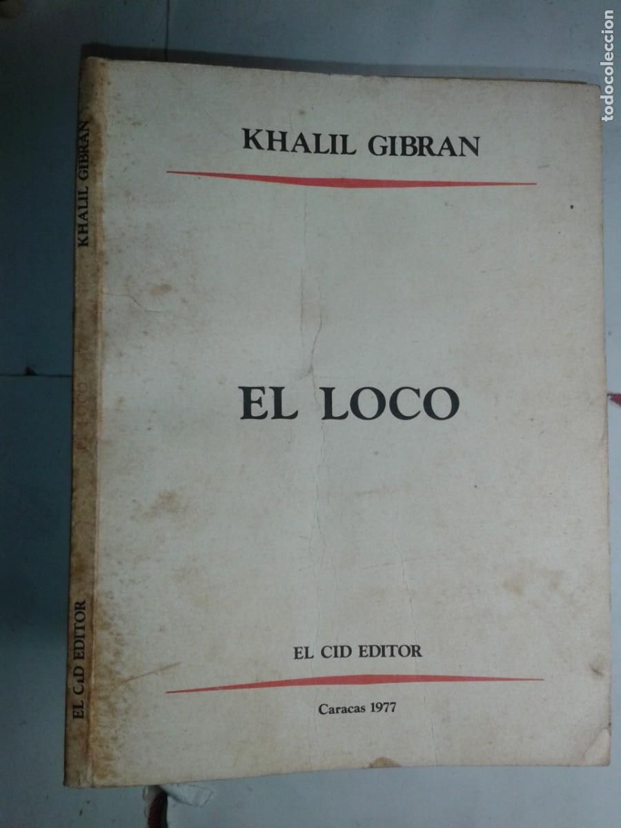Libros de segunda mano: EL LOCO 1977 KHALIL GIBRAN 1&ordf; EDICI&Oacute;N EL CID EDITOR - Foto 1