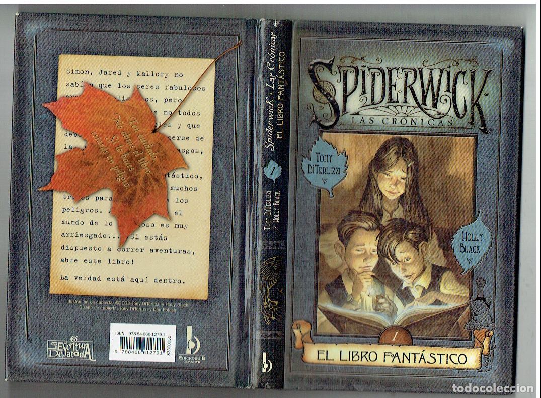 Libros de segunda mano: SPIDERWICK. LA CR&Oacute;NICAS. EL LIBRO FANTASTICO. EDICIONES B. 4&ordf; EDC. 2008(Z/35) - Foto 2