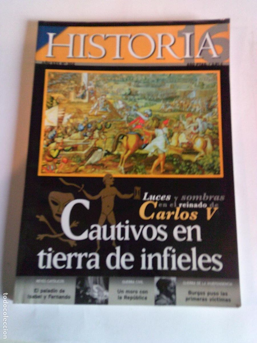 Libros de segunda mano: Historia 16 n&ordm; 302 Cautivos en tierras de infieles
