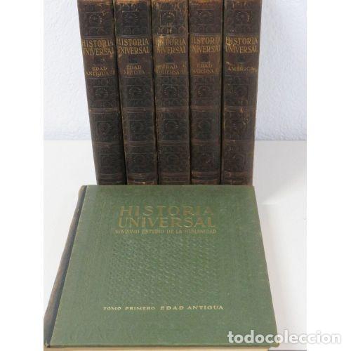 Second hand books: HISTORIA UNIVERSAL. NOV&Iacute;SIMO ESTUDIO de la HUMANIDAD (6 VOL) - CLAUDIO GALINDO GUIJARRO y VARIOS...