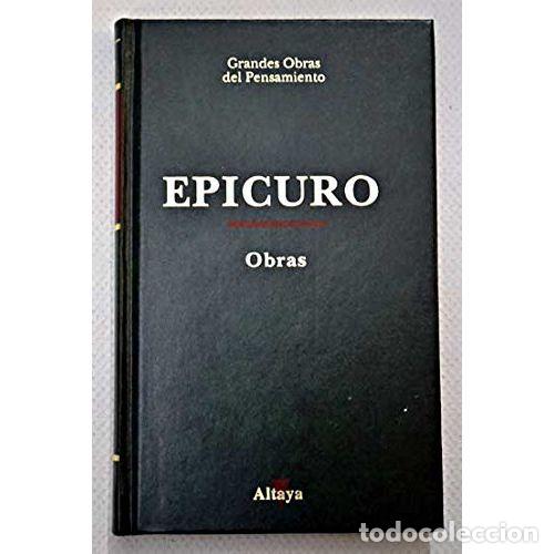 Livres d'occasion: Epicuro, Obras - Epicuro - Editorial Altaya - 1994, 1&ordf; ed.