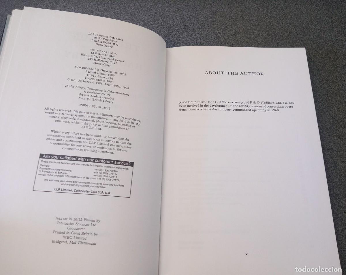Libros de segunda mano: The Hague And Hague Visby Rules John Richardson - Foto 3