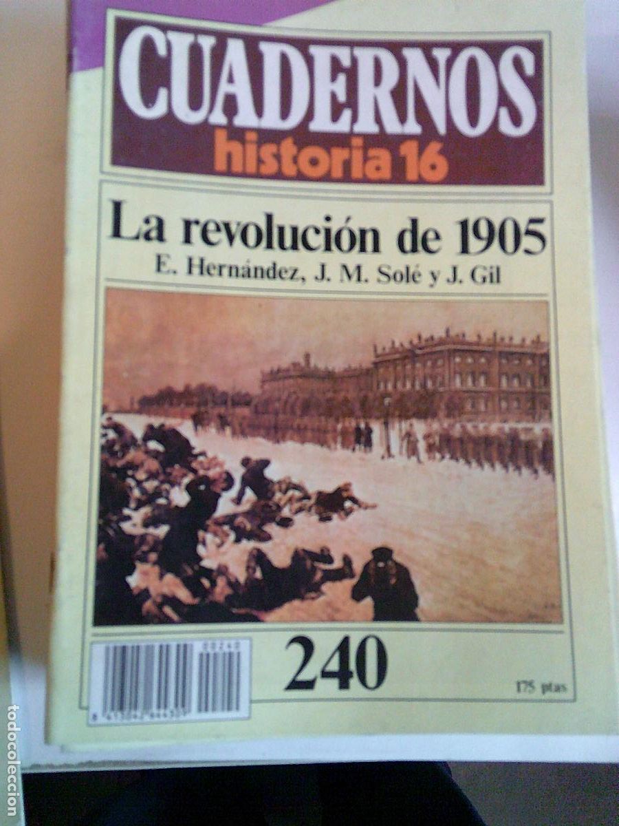 Libros de segunda mano: Cuadernos historia 16 n&ordm; 245 La revoluci&oacute;n de 1905
