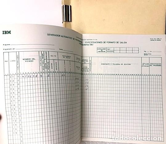 Libros de segunda mano: IBM. Introducci&oacute;n al Sistema 360. Manual. - Foto 4