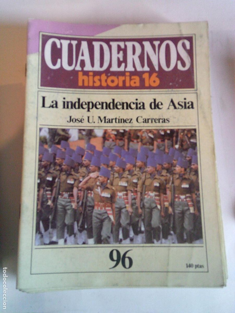 Libros de segunda mano: Cuadernos historia 16 n&ordm; 96 La independencia de Asia