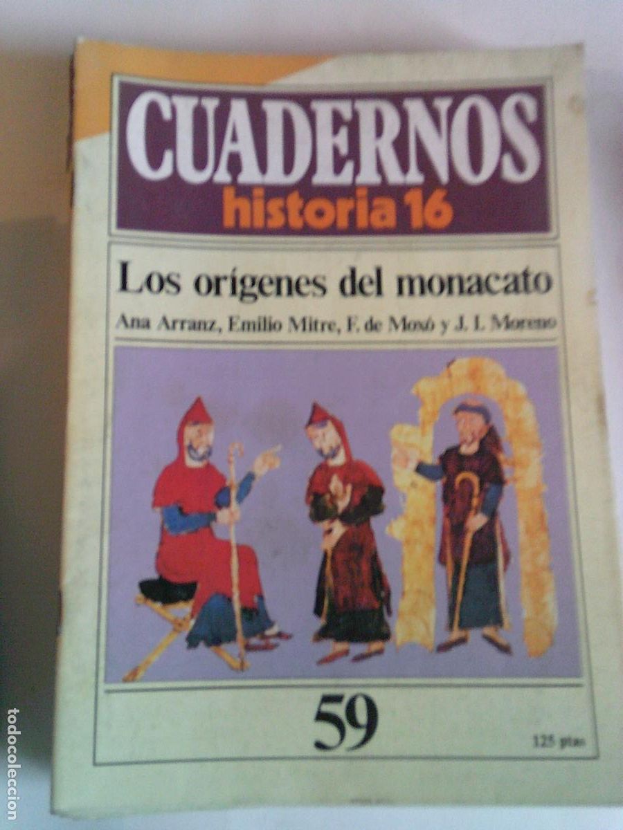 Libros de segunda mano: Cuadernos historia 16 n&ordm; 59 Los or&iacute;genes del monacauto