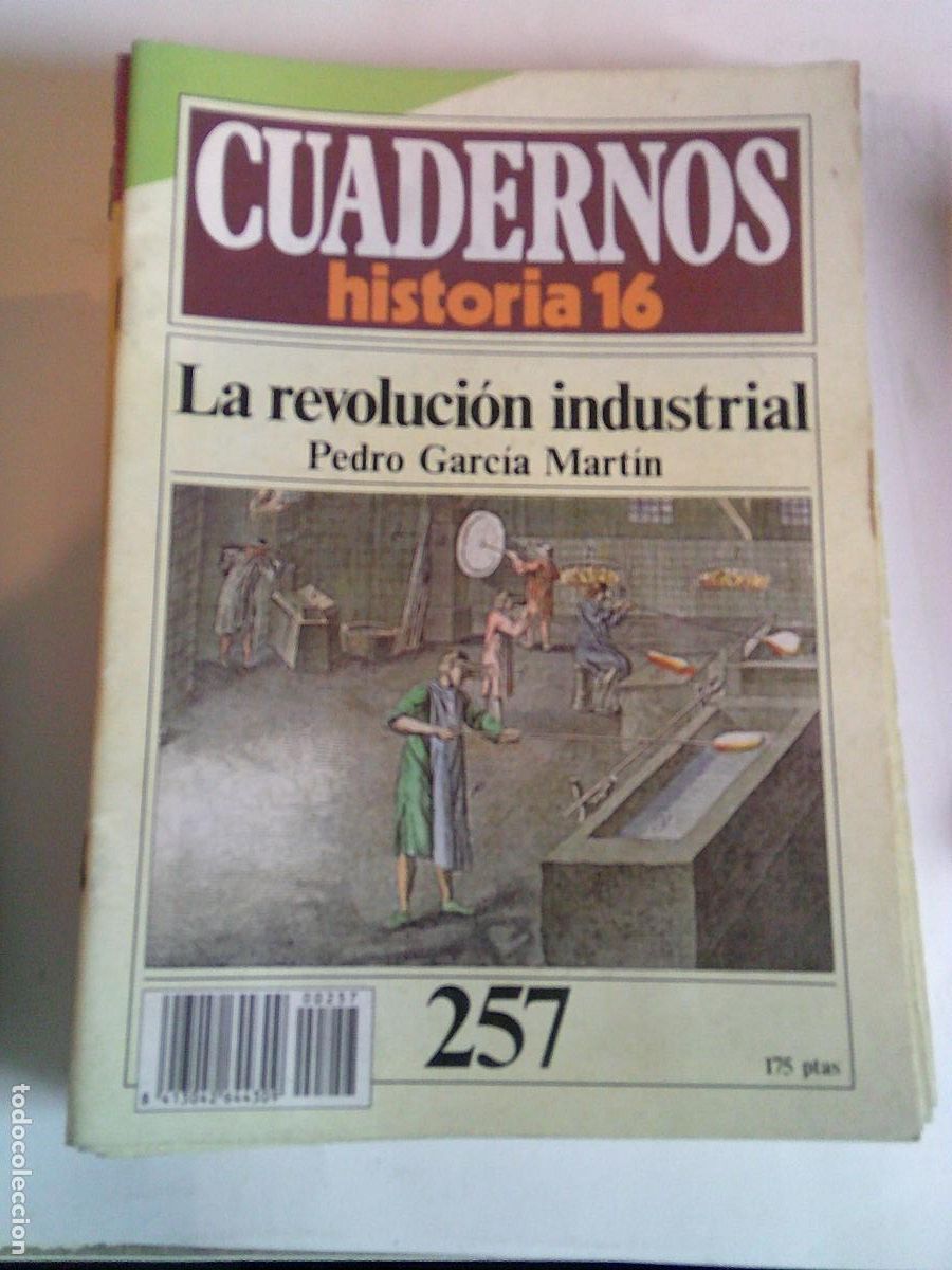 Libros de segunda mano: Cuadernos historia 16 n&ordm; 257 La revoluci&oacute;n industrial