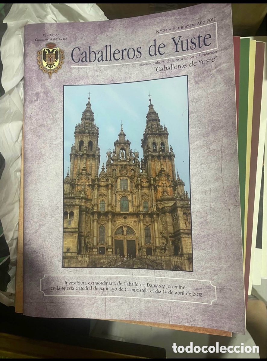 Libros de segunda mano: CABALLEROS DE YUSTE Lote de revistas como nuevas - Foto 1