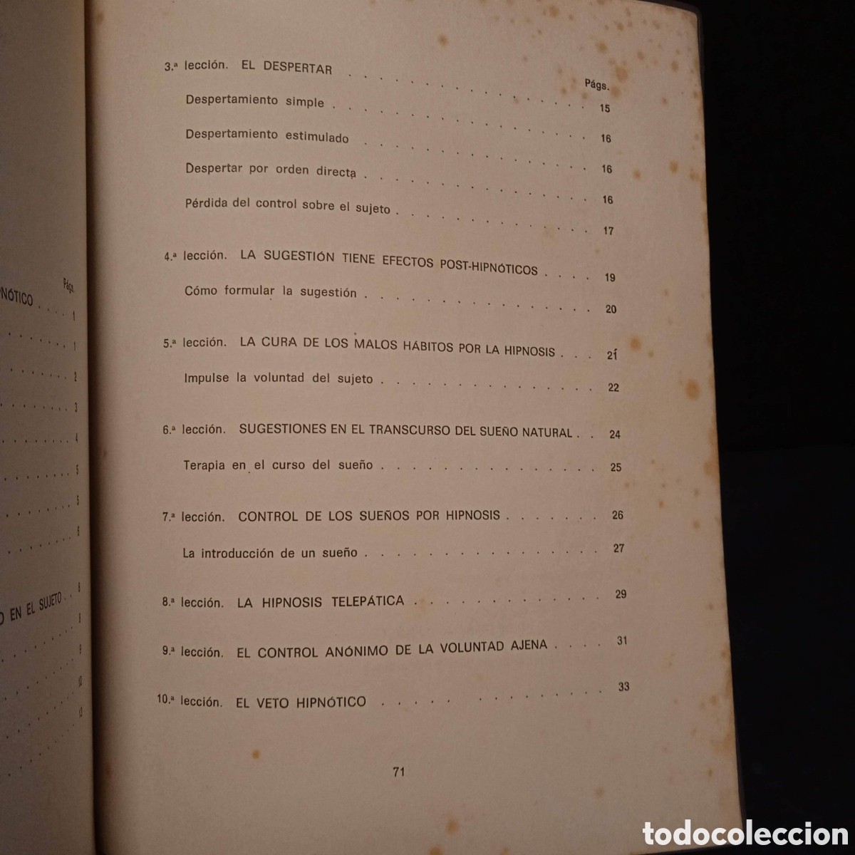 Libros de segunda mano: CURSO CONFIDENCIAL DE HIPNOTISMO - AUTOR? - IMO 1966 #9660 - Foto 5