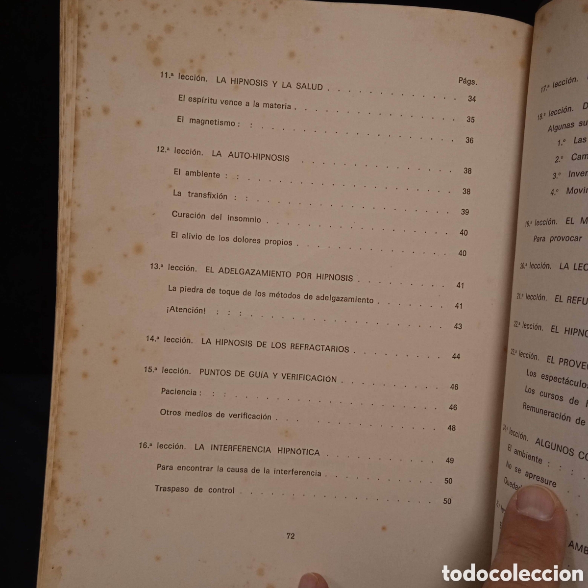 Libros de segunda mano: CURSO CONFIDENCIAL DE HIPNOTISMO - AUTOR? - IMO 1966 #9660 - Foto 6