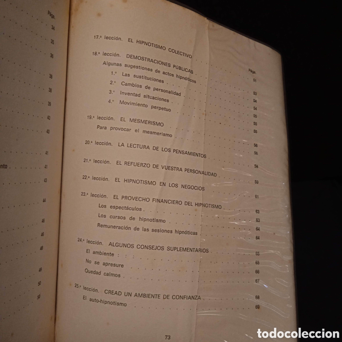 Libros de segunda mano: CURSO CONFIDENCIAL DE HIPNOTISMO - AUTOR? - IMO 1966 #9660 - Foto 7