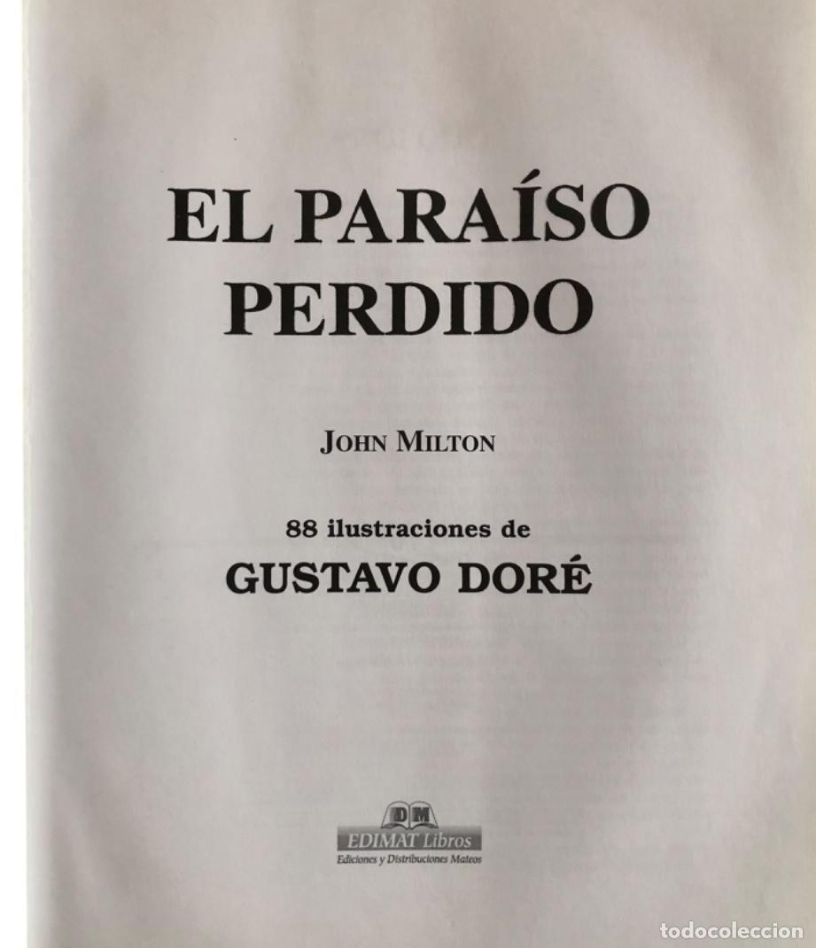 Libros de segunda mano: El PARAISO PERDIDO - ilustraciones de Gustavo DOR&Eacute; - Foto 2