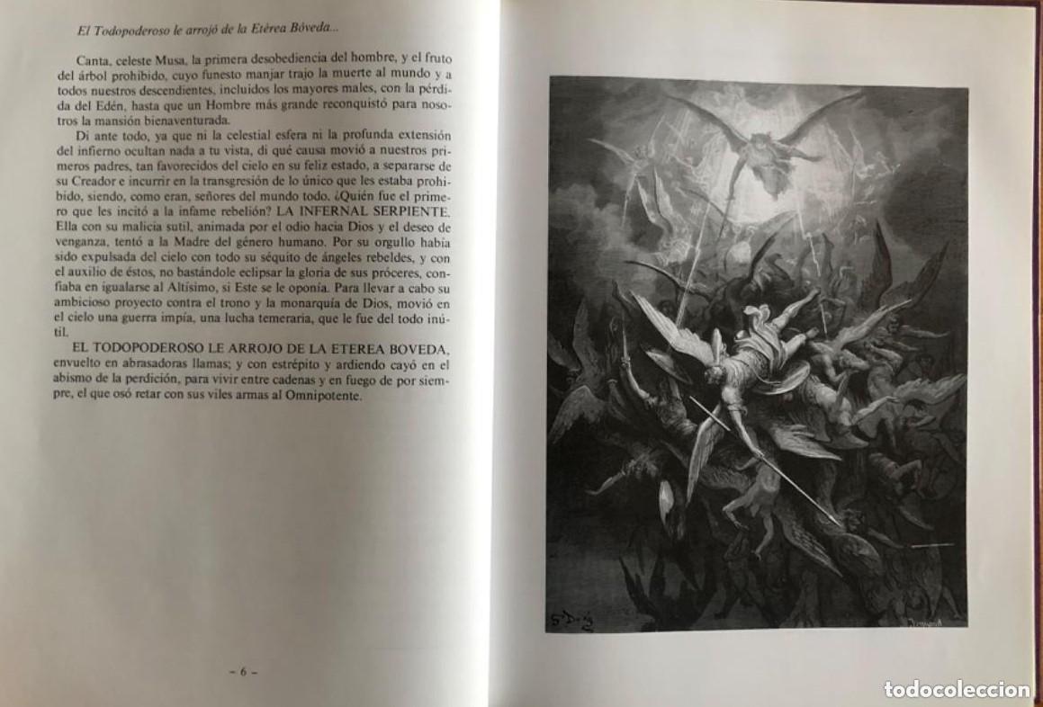 Libros de segunda mano: El PARAISO PERDIDO - ilustraciones de Gustavo DOR&Eacute; - Foto 4
