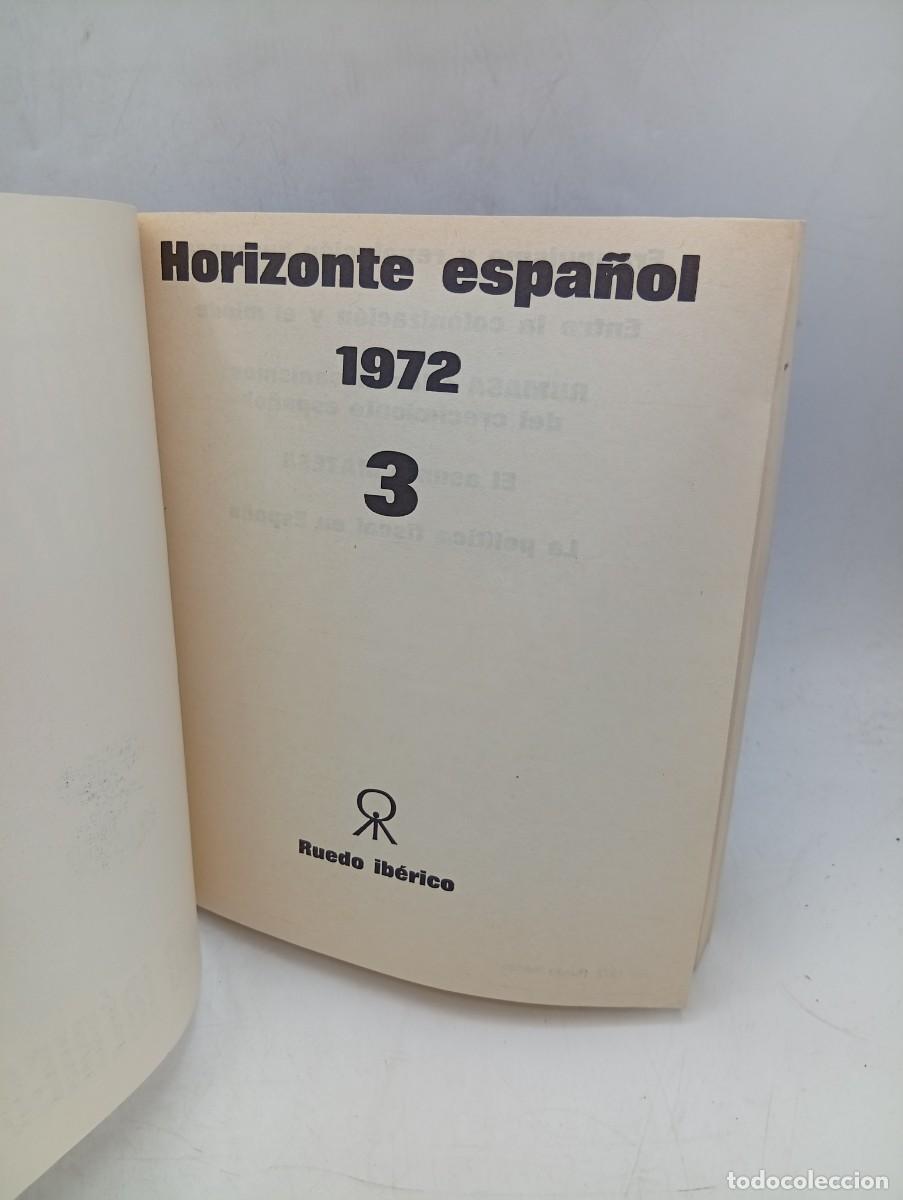 Libros de segunda mano: HORIZONTE ESPA&Ntilde;OL. RUEDO IBERICO. 1972. PAGS : 182. - Foto 2