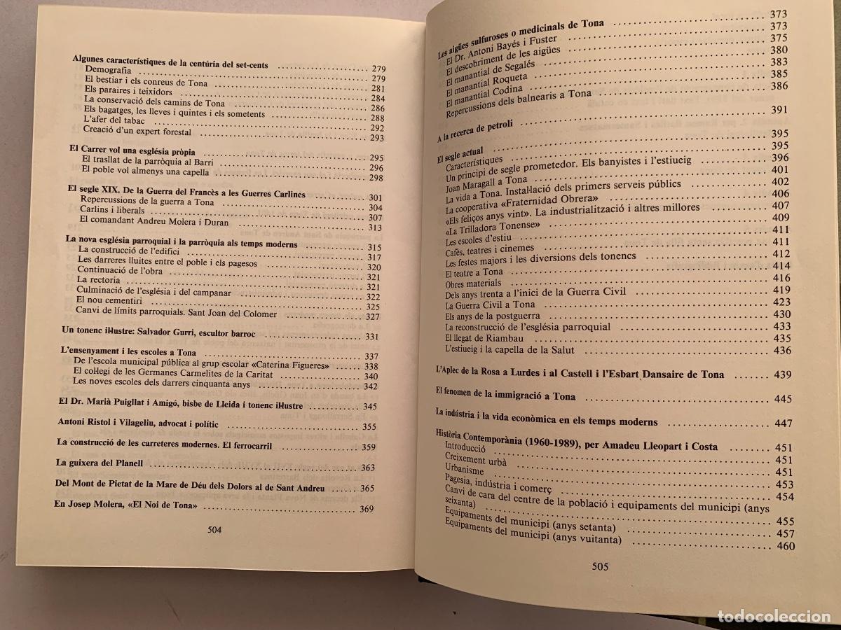 Libros de segunda mano: Tona. Mil cent anys d&rsquo;historia (bols 31) - Foto 4