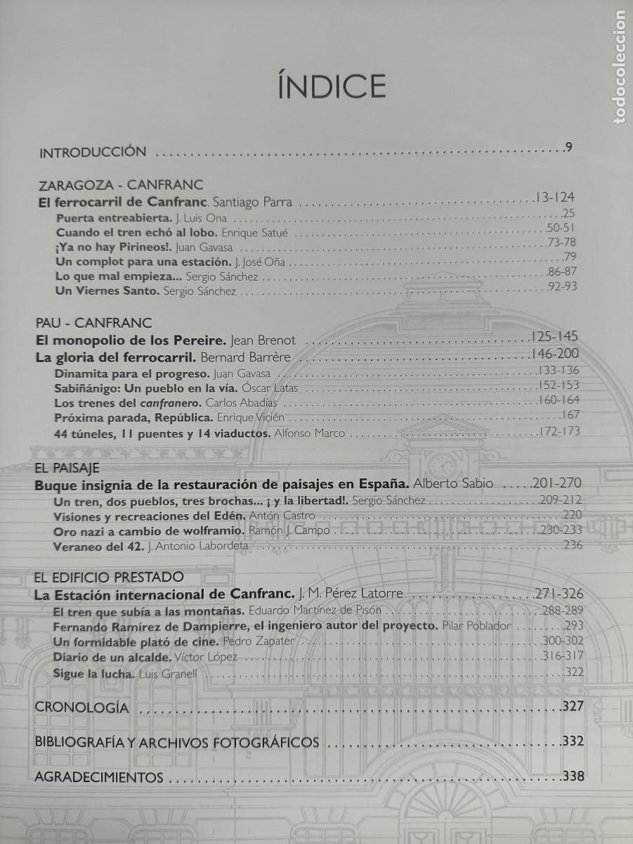 Libros de segunda mano: CANFRANC, EL MITO / VV.AA. / 2005. PIRINEUM, EDITORIAL - Foto 3