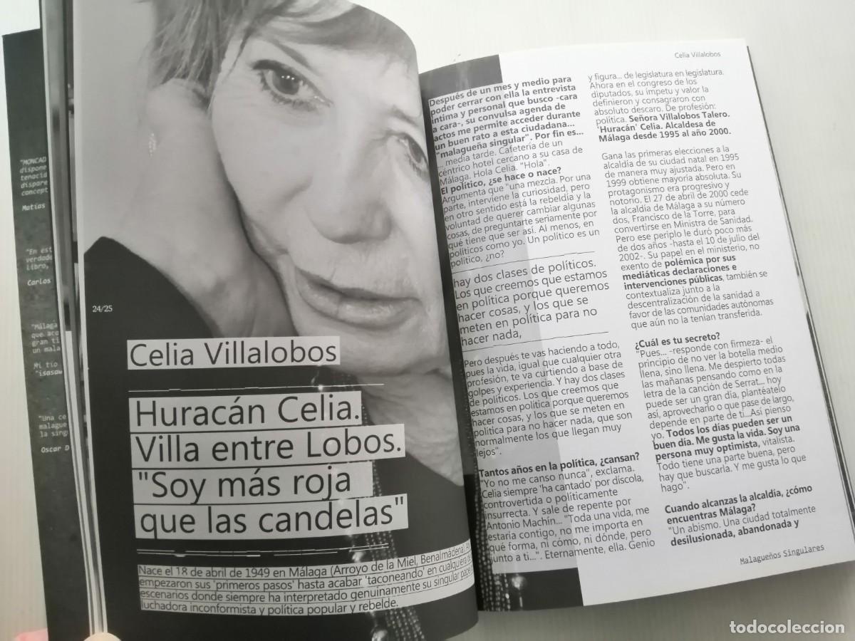 Libros de segunda mano: Carlos Moncada Malague&ntilde;os singulares - Foto 4