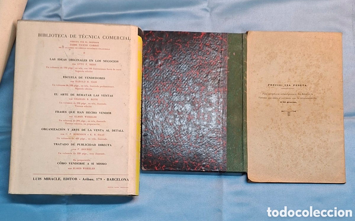 Libros de segunda mano: Colecci&oacute;n de 3 libros antiguos - Foto 2