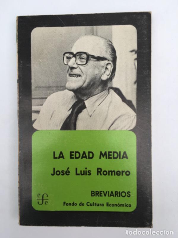 Libros de segunda mano: La edad media - Jos&eacute; Luis Romero - Foto 1