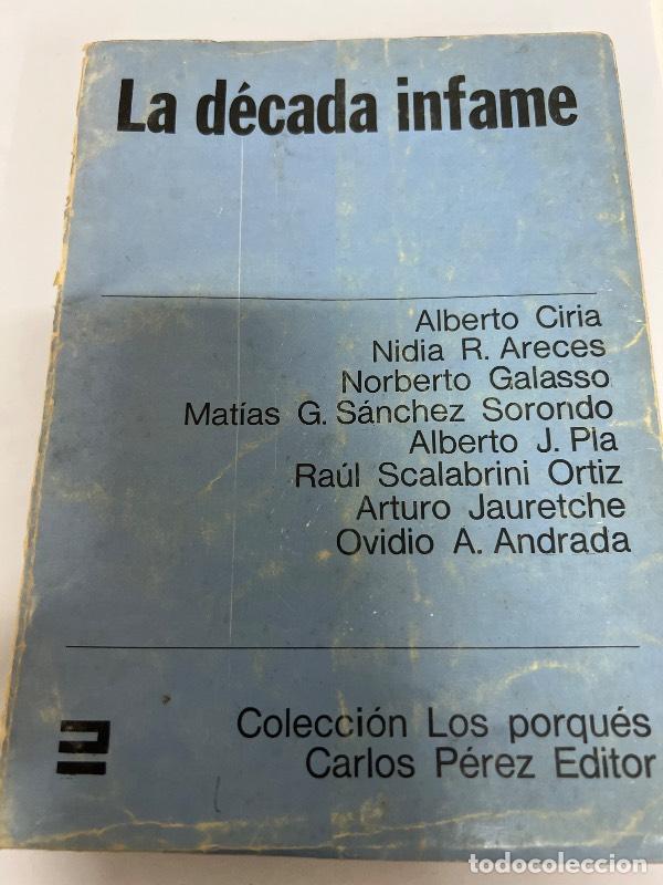 Libros de segunda mano: La decada infame - Varios autores - Foto 1