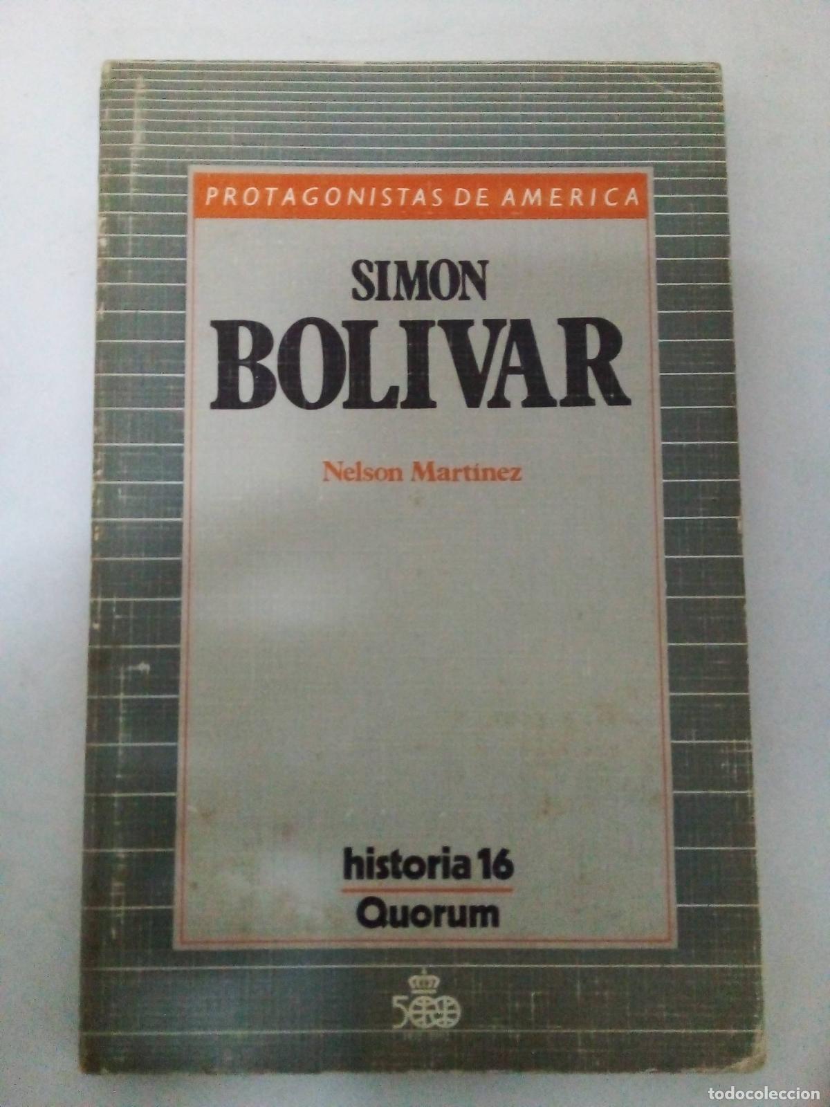 Libros de segunda mano: Simon Bolivar - Nelson Martinez Diaz - Foto 1