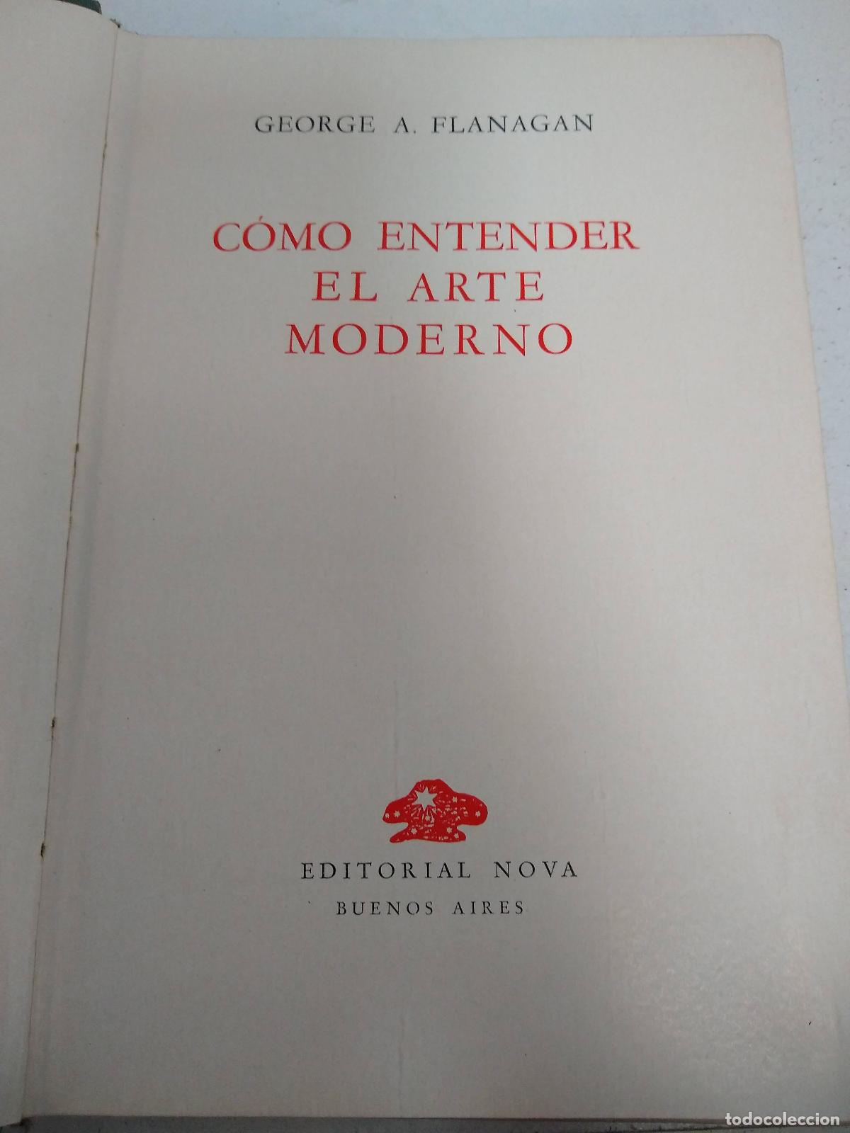 Libros de segunda mano: Como entender el arte moderno - Flanagan - Foto 1