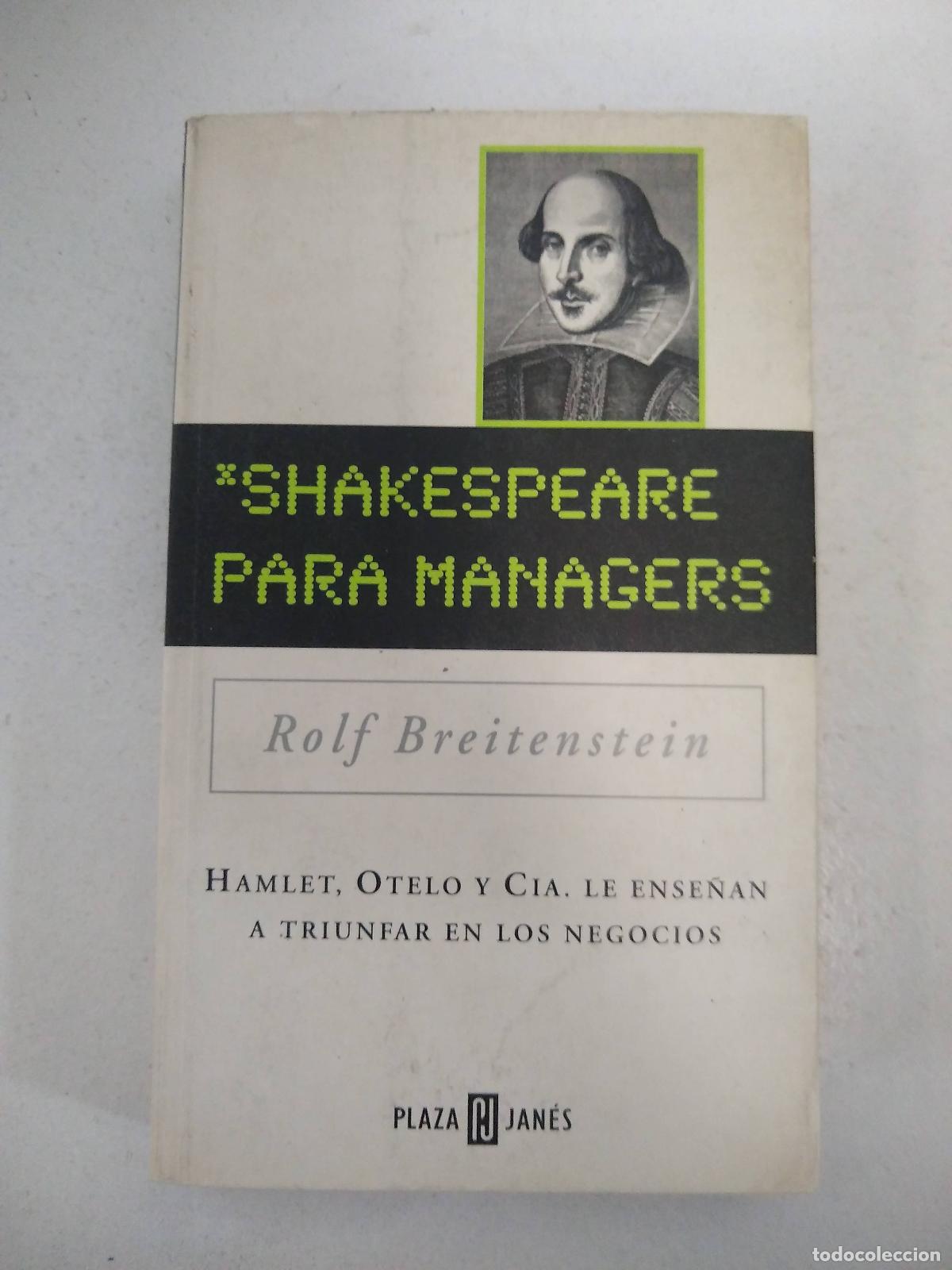 Libros de segunda mano: Shakespeare para managers - &rdquo;Breitenstein, R.; Breitenstein, Rolf&rdquo; - Foto 1