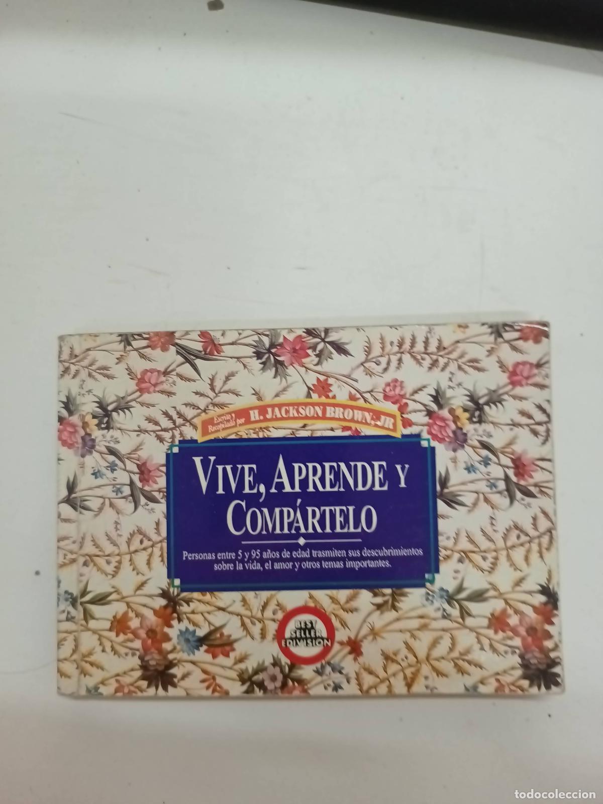 Libros de segunda mano: Vive, aprende y comp&aacute;rtelo - H. Jackson Brown Jr - Foto 1