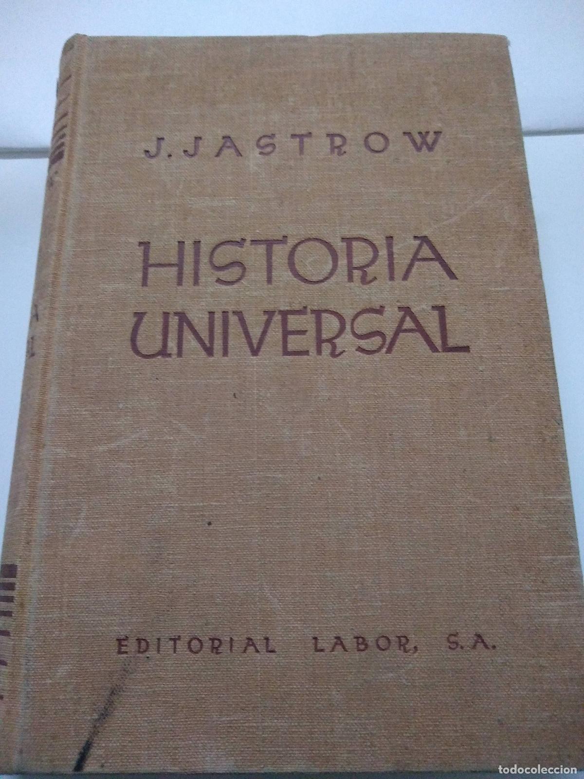 Libros de segunda mano: Historia Universal - J. Jastrow - Foto 1