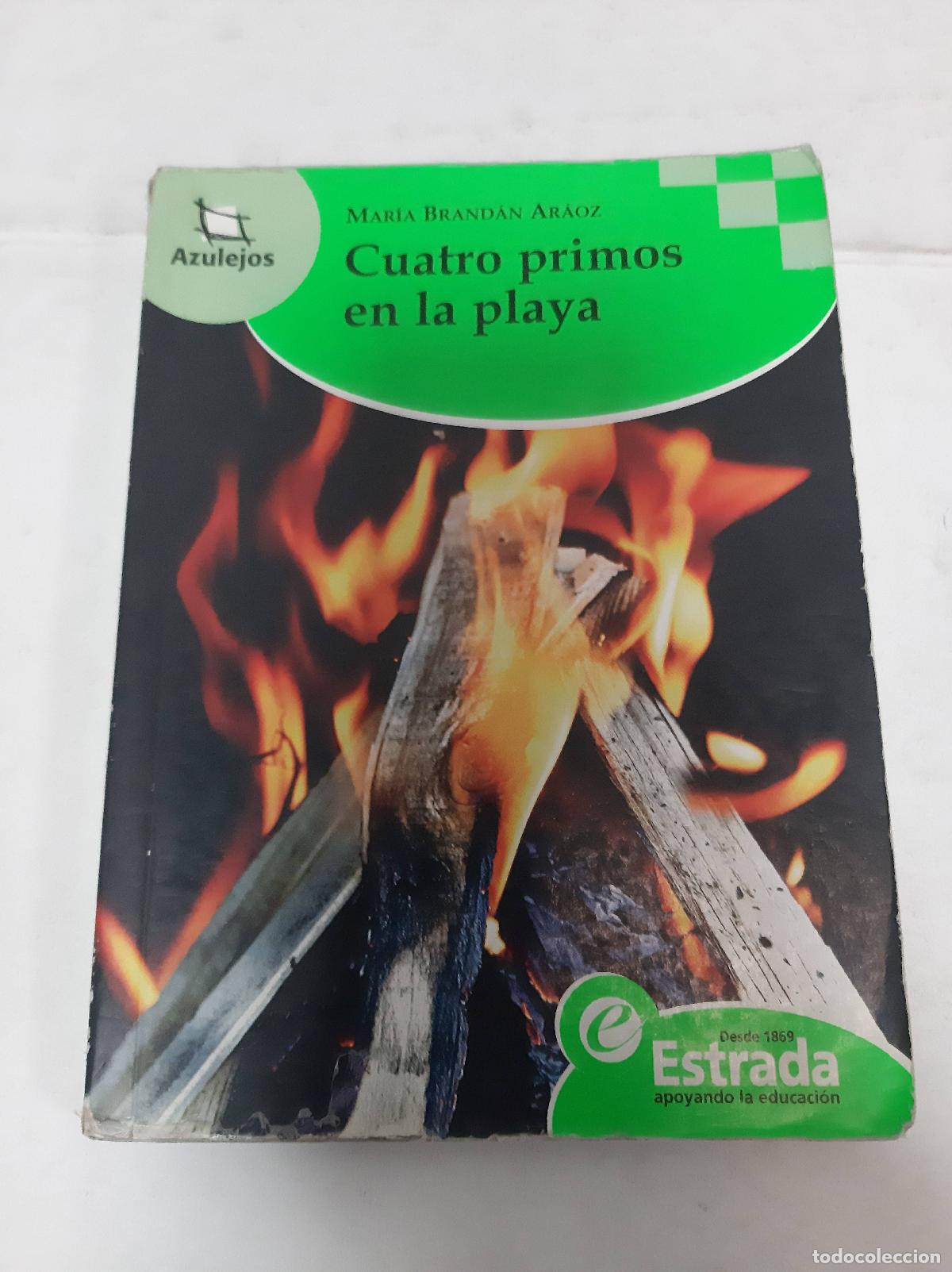 Libros de segunda mano: Cuatro Primos En La Playa - Mar&iacute;a Brand&aacute;n - Foto 1