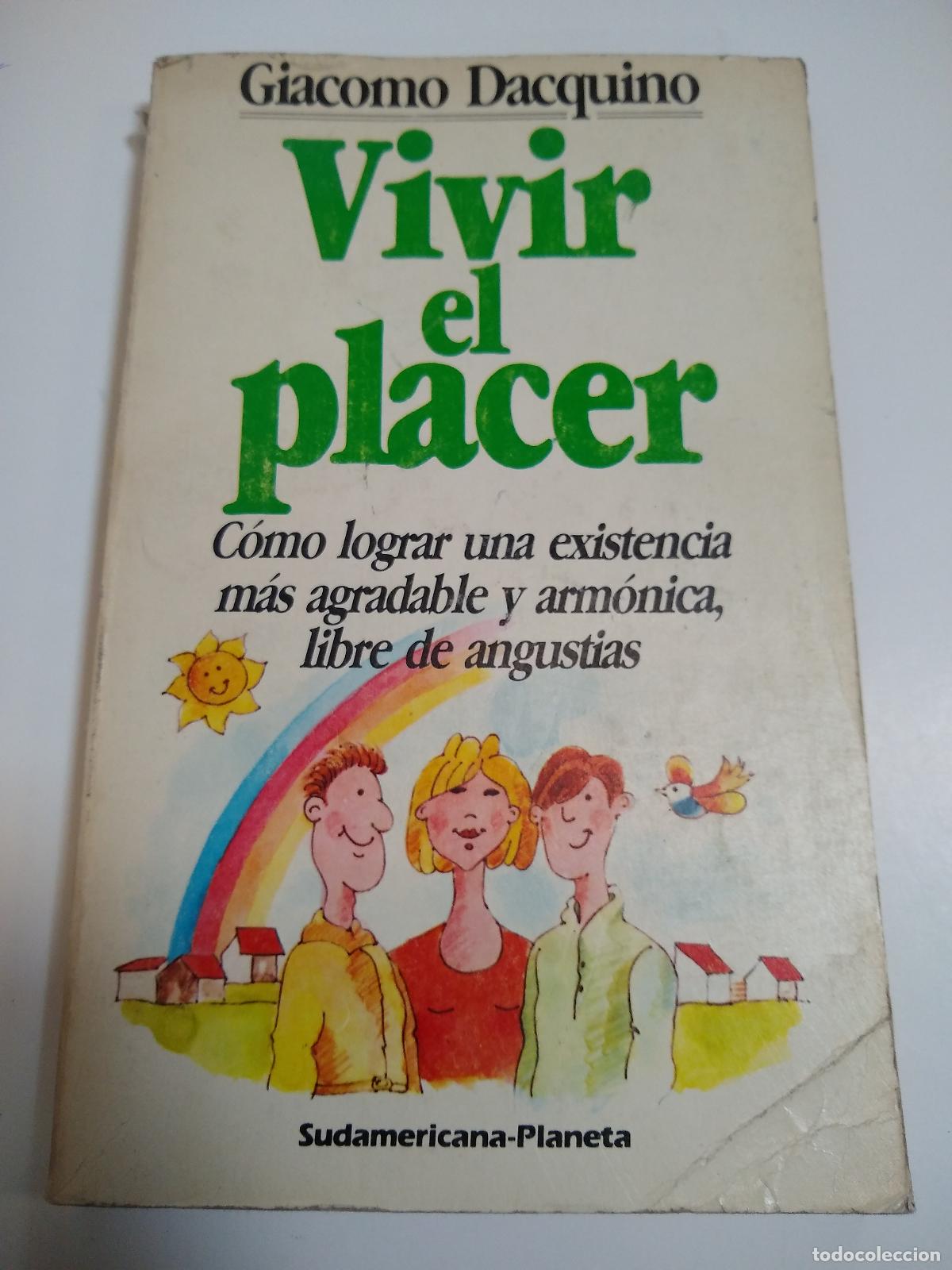Libros de segunda mano: Vivir El Placer - Giacomo Dacquino - Foto 1