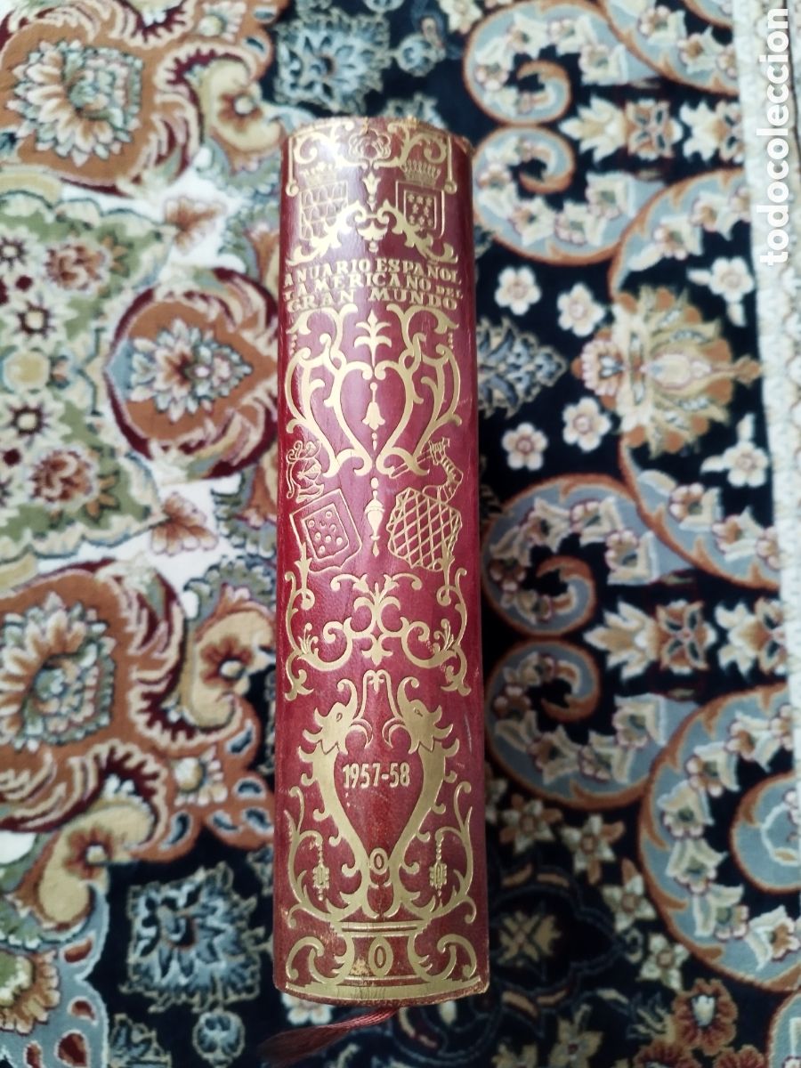 Libros de segunda mano: Anuario Espa&ntilde;ol y Americano del Gran Mundo 1957-1958